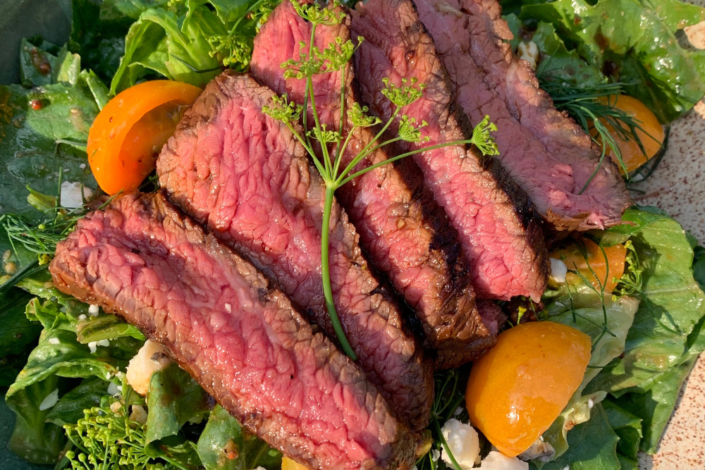 Flank Steak Salad