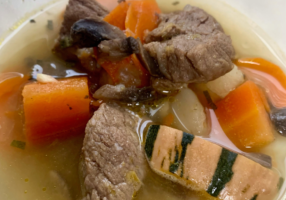 Beef Stew with Delicata Squash